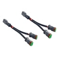 thumbnail image 1 of Conector adaptador de enchufe de 2 pines Zulema macho/hembra automotriz eléctrico impermeable, 1 of 5