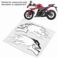 thumbnail image 4 of Etiqueta Engomada De La Decoración Del Coche De La Motocicleta De La Cabeza Del Cráneo 3D Para Shadow, 4 of 7
