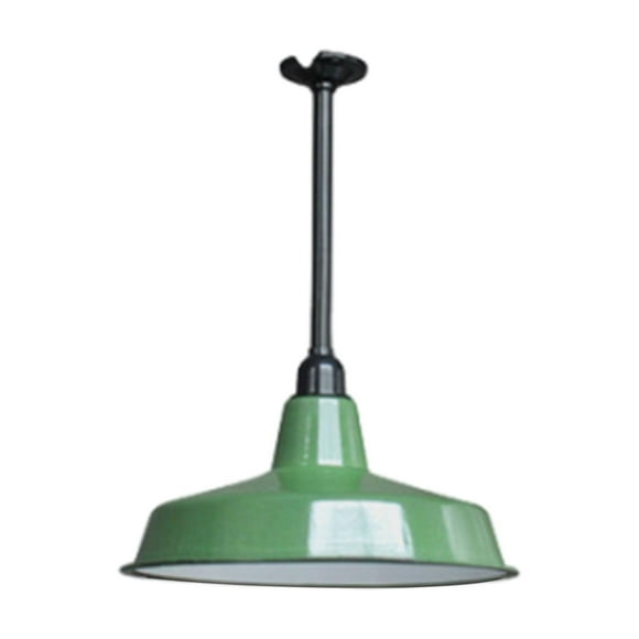 Pantalla de lámpara clásica nostálgica antigua de esmalte, industrial, resistente al agua, decoración retro para porche, granero, cabaña B