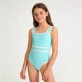 thumbnail image 2 of MuXiKeJi Clothes Girls Swimsuits Two Piece Floral Tankini Sets with Chest Pad Size 6-15 Years, 2 of 9