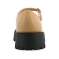 thumbnail image 4 of Journee Womens Kamie Round Toe Buckle Mary Jane, Widths Available, 4 of 10