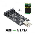 thumbnail image 7 of Chenyang CY Mini PCI-E mSATA to USB 2.0 External SSD PCBA Conveter Adapter Pen Driver Card without Case Enclosure, 7 of 7