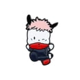 thumbnail image 3 of 1pc Funny Sanrio Cosplay Jujutsu Kaisen Enamel Brooch For Girls, Cute Hello Kitty Kuromi Lapel Pins, Backpack Accessories, 3 of 4