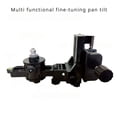 thumbnail image 2 of 360 Degree Rotating Steel Pipe Level Telescopic Rod Fine Adjustment Pan Tilt Lifting Rod Adjustable Pan Tilt,ABS Clip, 2 of 6