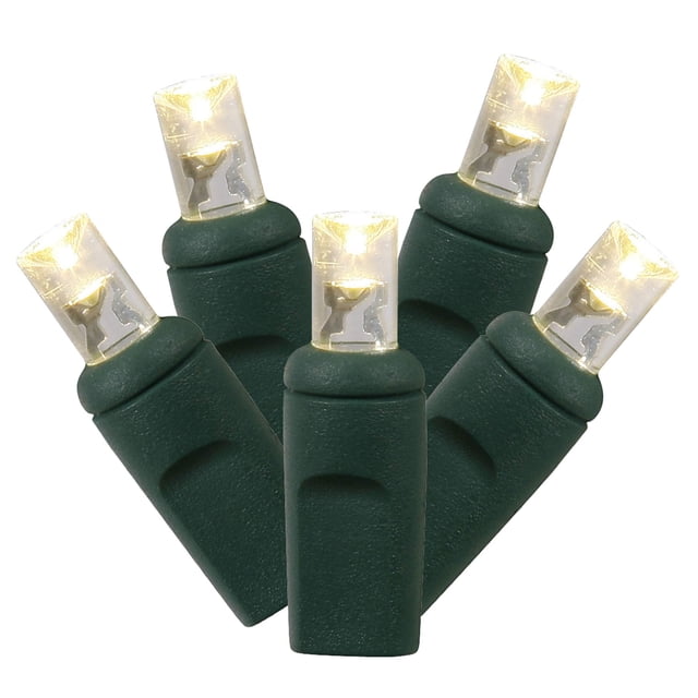 Conjunto de Luces Navideñas Vickerman Blanco Cálido 15,2 m 100 LED
