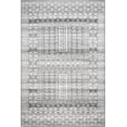thumbnail image 2 of nuLOOM Melina Distressed Grecian Runner Rug, 2' x 6', Gray, 2 of 2