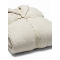 thumbnail image 2 of Barefoot Dreams Women's Cozychic Ribbed Hooded Robe - Soft Plush Microfiber, 2 of 11