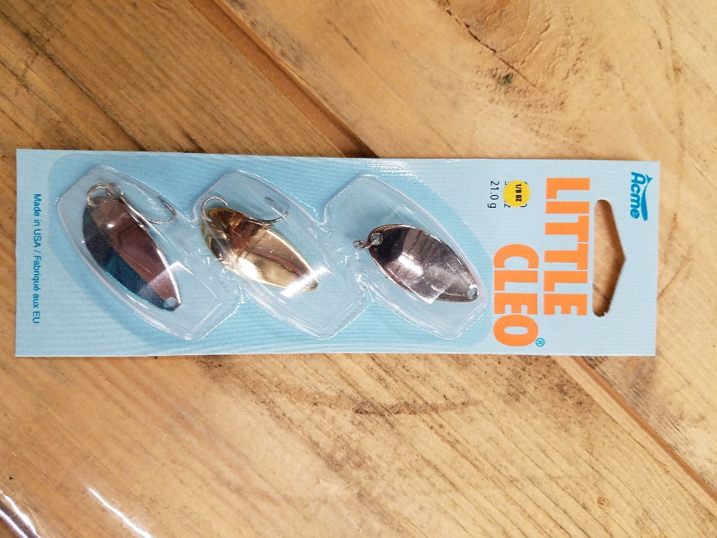 Acme Tackle Little Cleo Fishing Spoon Kit 1/8 oz. 3 Pack