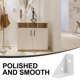 thumbnail image 3 of QUMIIRITY 12Ud Shelf Mount White Corner Brace Reinforces Furniture Prevents Deformation, 3 of 8