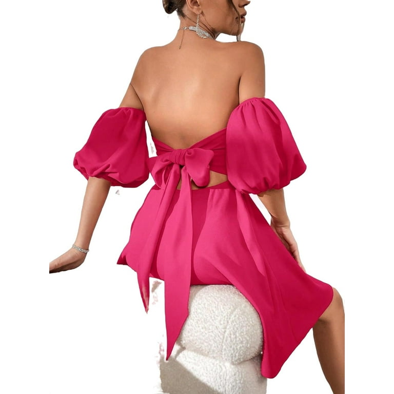Fit and flare short sleeve dresses deals
