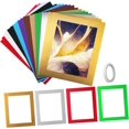thumbnail image 1 of FYBTOF 20 Pcs Cadre Photo en Carton Cadre Photo Tapis Photo Tapis Photo Cadre Mural Papier Cadre Photo Simple-0743, 1 of 5
