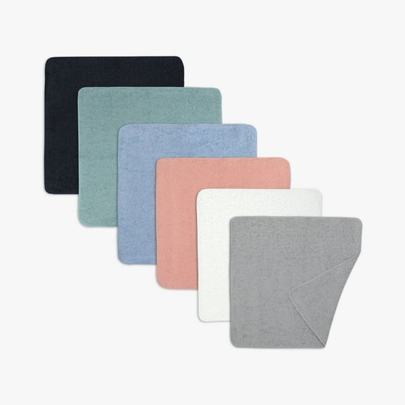 Mainstays 18-Pack Washcloth Bundle, Pastel