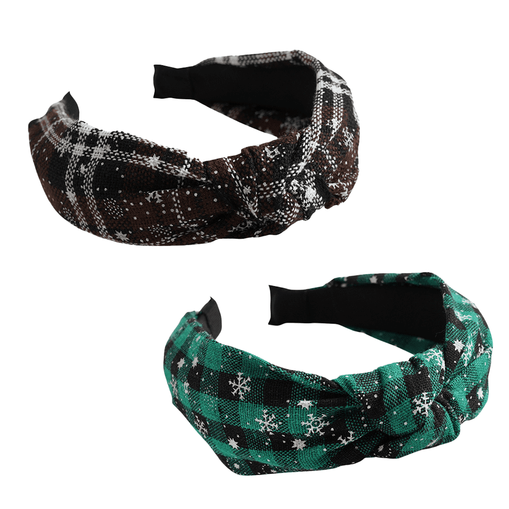 Image of Christmas snowflake headband christmas hairstyle