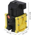 thumbnail image 5 of Submersible Sump Pump 12V SelfPriming Diaphragm Water Pump Head For Transfer And Garden Sprayer, 5 of 5