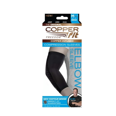 Copper Fit Compression Elbow Sleeve, Medium