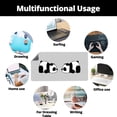 thumbnail image 3 of Kawaii Couple Panda Pattern Mouse Pad,Desk Mat,Game Mat,Makeup Table Mat,Varied Use Mat for Office/Home/Study Girls Boys(31.5''''X15.7'''''',Grey&Couple Panda), 3 of 6
