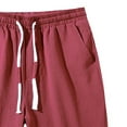 thumbnail image 4 of IROINNID Men's Casual Solid Loose Lightweight Pull On Comfy Sports Jogger Shorts, 4 of 4