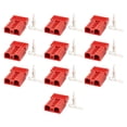 thumbnail image 1 of tredstone Industrial Socket Connector Quick Installation Male Female Docking Socket Suitable For All Kinds Red 10PCS, 1 of 6