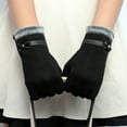 thumbnail image 4 of Trayknick Gants de Poignet d'Hiver Chauds pour Filles et Femmes avec Écran Tactile Extérieur, 4 of 13