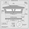 thumbnail image 4 of Classy Caps Oxford Solar Post Cap - Fits 6"x6", 5.5"x5.5", and 5"x5" Posts - White Aluminum, 4 of 10