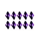 thumbnail image 1 of Diamantes de imitación Jumpingount 10 Uds rombo brillante decoración 3D forma geométrica, 1 of 6