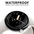 thumbnail image 3 of LEIXIUER 1/3 Pack Case Compatible with Google Pixel Watch 2/Pixel Watch Screen Protector with Tempered Glass, Hard PC All Around Coverage Protective Bumpers Cover for Google Pixel Watch 2023/2022, 3 of 7