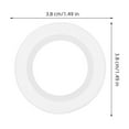 thumbnail image 2 of WRISTBIQUE 10pcs Overflow Seal Gasket Silicone Washer Transparent for DIY Projects, 2 of 8
