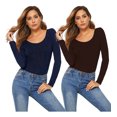thumbnail image 1 of Pack 2 Blusas Mujer Manga Larga Interior Térmico Sueter Dama LOLE Blusa, 1 of 6
