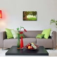 thumbnail image 2 of Beautiful Scenery Landscape Spring Meadow with Big Tree and Fresh Green Leaves - Canvas Art Wall Art - 16" x 24", 2 of 4