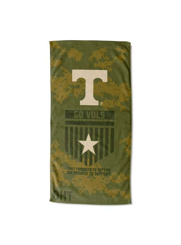 The Northwest Group Tennessee Volunteers 30" x 60" OHT Military Appreciation Proud Beach Towel