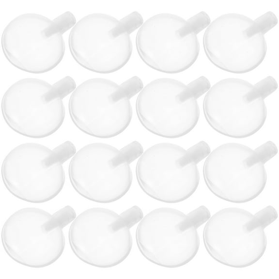 OUNONA Rattle Insert for Pet Toys Transparent 30Pcs