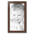 thumbnail image 2 of ArtToFrames 13" x 24" Honors Mahogany with Gold Picture Frame, 13x24 inch Brown Wood Poster Frame (WOM-5156),  Pack, 2 of 7