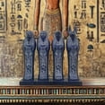 thumbnail image 4 of Ancient Egyptian Gods & Pharaohs Statue Set (4 pcs) - Premium Resin Home Decor Figurines & Mystical Ornaments for Unique Gifts, 4 of 6