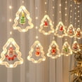 thumbnail image 1 of 10 Tree Lights 120 LED Christmas Decorations Indoor, Battery Operated Christmas Window Lights 9.84 ft Waterproof String Light for Party Curtain Decor, 1 of 5