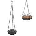 thumbnail image 1 of Hanging Birdfeeder, Ventilated Weather Resistant Powder Coated Bird Feeder Platform with Chain for Outdoor, 1 of 7