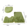 thumbnail image 3 of YAOMOBB High Quality Toilet Mat Non Slip Bathroom Rug Set Super Soft U shaped Foot Pad Absorbent Floor Mat Home Decoration, 3 of 5
