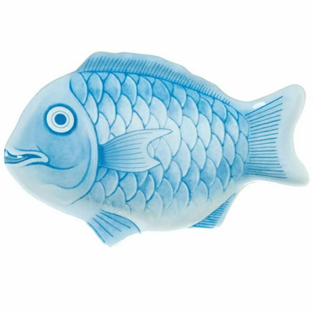

Blue 16 Fish Shape Melamine Platter Melamine Pack of 4 2 packs