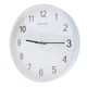 thumbnail image 5 of Reloj de Pared Silencioso Grande de Leer Reloj de Pared Analógico Batería para , Oficina en hogar, Exterior, Interior, M perfecl Reloj de pared de acero inoxidable, 5 of 8