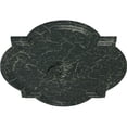 thumbnail image 3 of Ekena Millwork 24"W x 20 1/2"H x 1 1/8"P Waltz Ceiling Medallion (Fits Canopies up to 5 1/4"), Hand-Painted Painted Turtle Crackle, 3 of 5