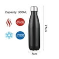 thumbnail image 2 of Bouteilles d'Eau Isolées en Acier Inoxydable 17 oz Réutilisables Forme Cola Sport, 2 of 5