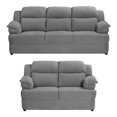 thumbnail image 1 of Sala 3-2 TRINITY Kendra 2 Piezas ( Sofá, Love Seat ) Gris Para Sala, 1 of 10