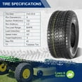 thumbnail image 3 of MaxAuto 13x5.00-6 13x5x6 Turf Tires for Lawn and Garden Mower,4PR,P332, Set of 2, 3 of 5