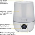 thumbnail image 2 of Safety 1st - Filter-Free Humidifier, Detects Temperature and Humidity Level, White, 2 of 5