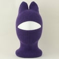thumbnail image 2 of Face Mask for Sun Protection, Kids' Winter Warm Knit Mask and Ear Cover Cap, 2 of 5