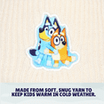 thumbnail image 2 of Bluey and Bingo Big Kids Knit Hat and Gloves Set BLU406, 2 of 7