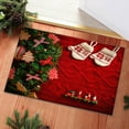 thumbnail image 5 of HongHeng Christmas Clearance Under $5.00Christmas Door Mat Holiday Decoration Floor Mat Living Room Bathroom Non-slip Mat Foot Mat Shoe Cabinet Carpet Christmas Holiday Decorations, 5 of 6
