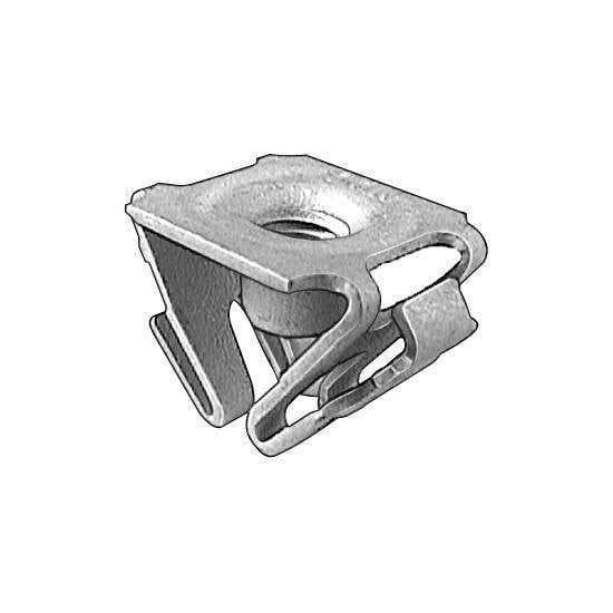 Auveco # 19317 GM Front Fender Exterior License Plate Bracket Retainer Nut M6-1.0. Qty 10.
