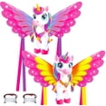 thumbnail image 1 of Unicornio Kite TOY Life de 123 cm con cuerda de 100 m para niños y adultos, 1 of 8