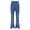 Type G, variant on Kids Girls Casual Denim Pants Flared Jeans Juniors Ripped Ruffled Bell Bottoms Long Pants Type G 120/XXL