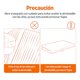 thumbnail image 3 of Amazon Basics Alfombrillas para orinar para perros y cachorros con dise&ntilde;o a prueba de fugas de 5 capas y superficie superabsorbente para ense&ntilde;ar a orinar, tama&ntilde;o norma, 3 of 4
